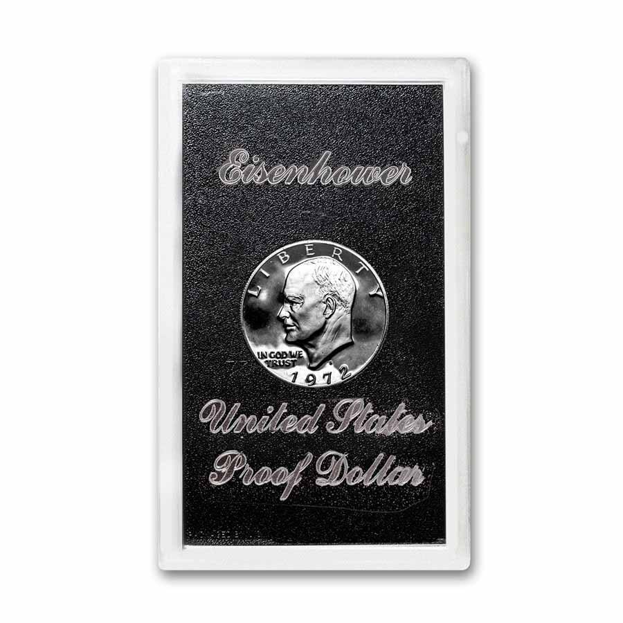 1972-S 40% Silver Eisenhower Dollar Proof (OGP) (1 of 5)