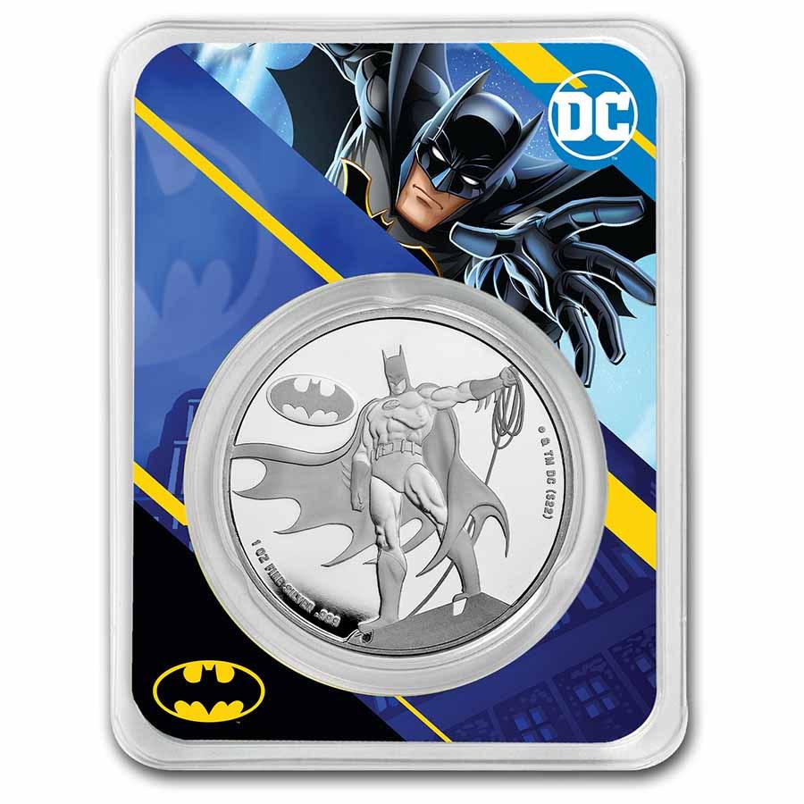 2023 Samoa 1 oz Silver DC Comics Batman BU (with TEP) (1 of 4)
