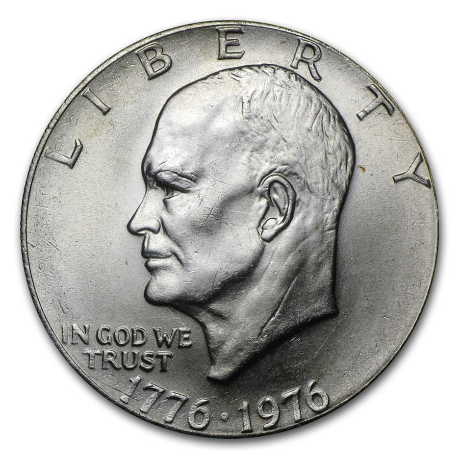 1976 Clad Eisenhower Dollar BU (Type-2) (1 of 2)