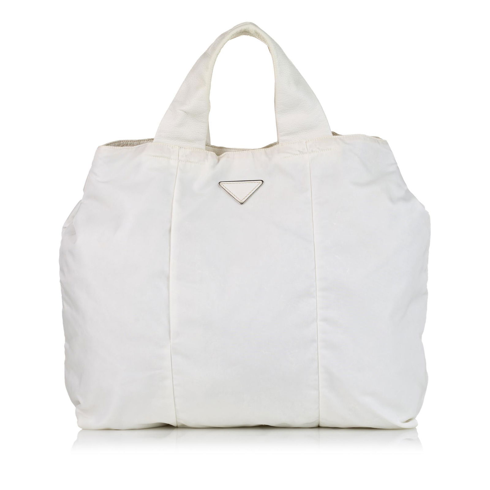 Prada Tessuto Tote Bag: Prada Tessuto Tote Bag Founded by Mario Prada in 1913, the Italian fashion label of Prada is renowned for its original, yet practical designs. Each piece of the collection is meticulously crafted with