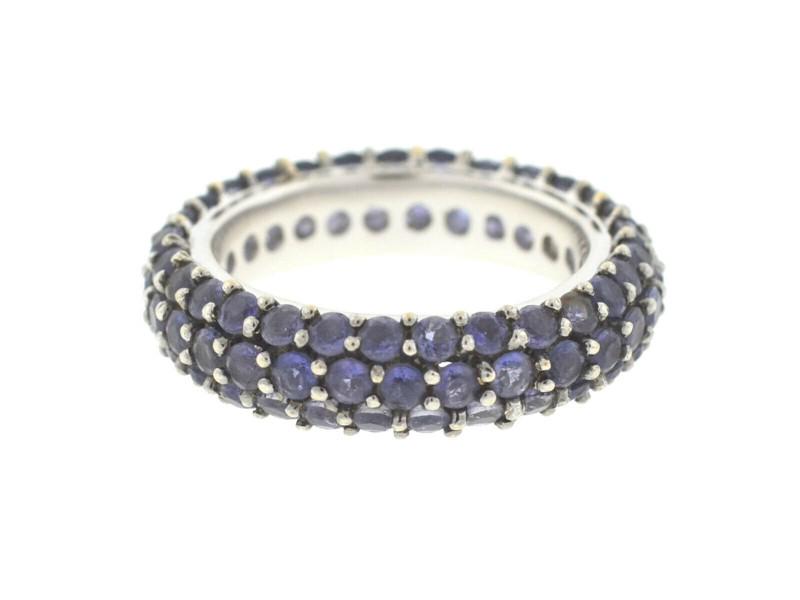 18k White Gold Pave Diamond & Tanzanite Eternity Band Three Stackable Rings: 18k White Gold Pave Diamond & Tanzanite Eternity Band Three Stackable Rings Product Code: 323981627964-E Condition: Pre-Owned Metal: White Gold Stone: Diamond Model: 323981627964-E