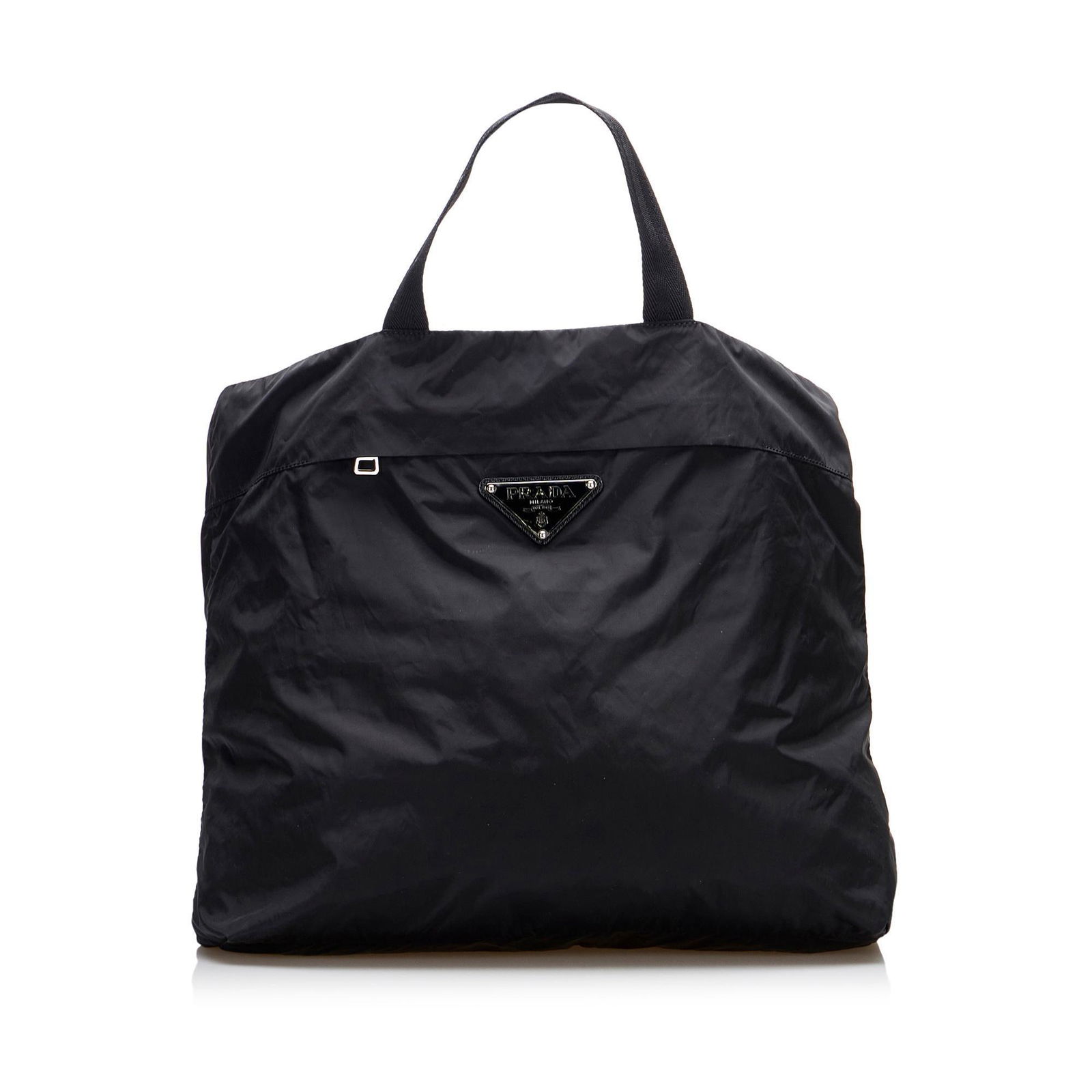 Prada Tessuto Tote Bag: Prada Tessuto Tote Bag Founded by Mario Prada in 1913, the Italian fashion label of Prada is renowned for its original, yet practical designs. Each piece of the collection is meticulously crafted with