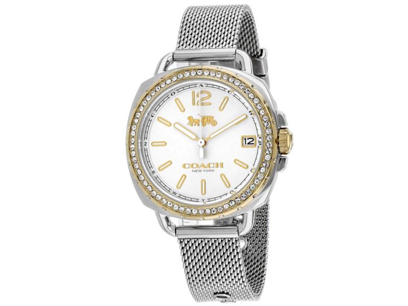 Coach womens Tatum: Coach womens Tatum Product Code: 14502804-39B2A Brand: Coach Condition: Never Worn Stainless steel case, Stainless steel mesh bracelet, Silver dial, Quartzmovement, Scratch resistant mineral, Water re