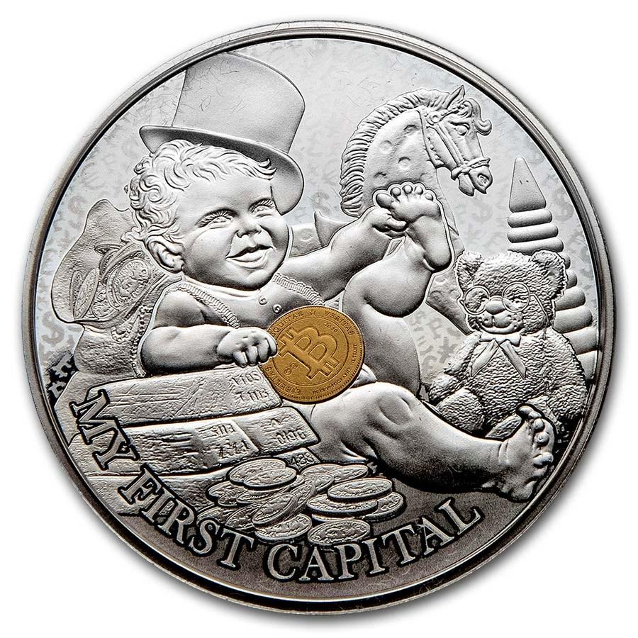 2021 Niue 1/2 oz Silver My First Capital Proof (1 of 5)