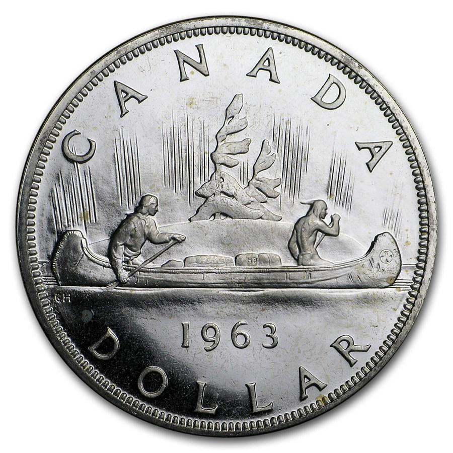 1963 Canada Silver Dollar BU/Prooflike (1 of 2)