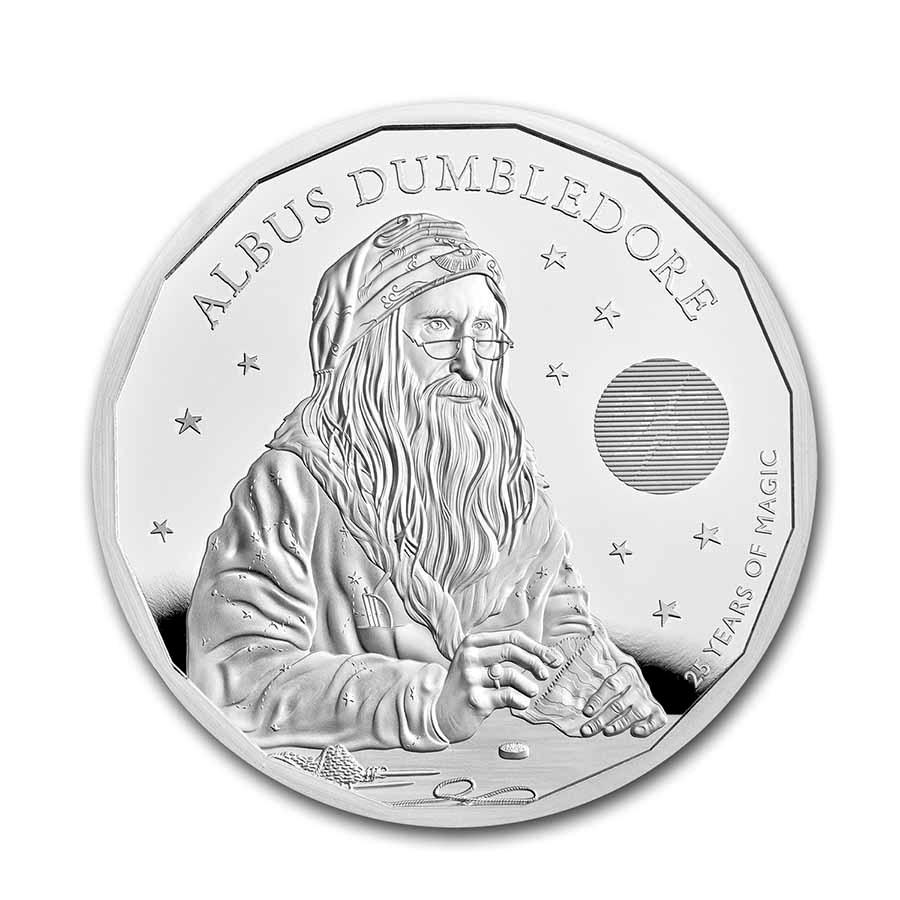 2022 GB Harry Potter - Dumbledore 1oz Silver Proof Coin (1 of 7)