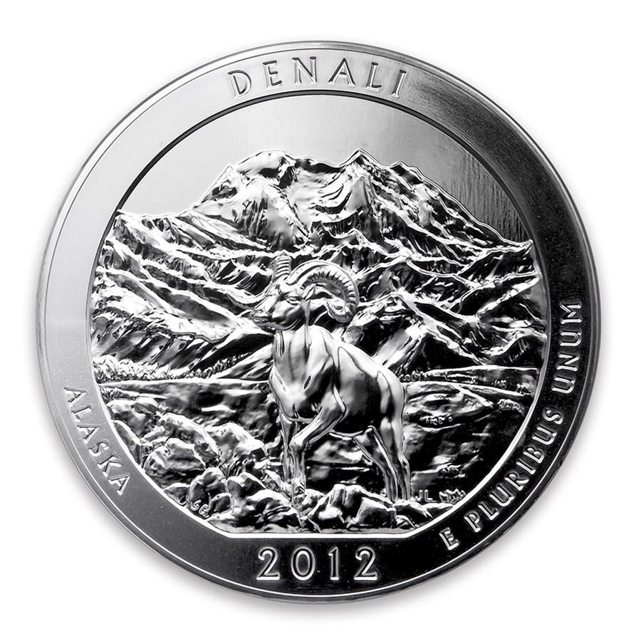 2012 5 oz Silver ATB Denali National Park, AK (1 of 5)