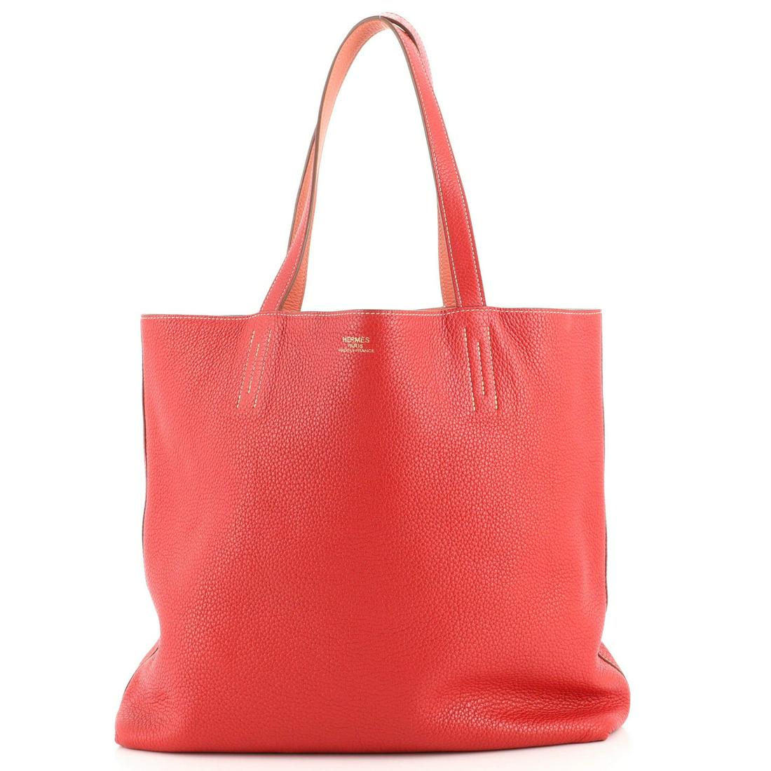 Hermes Double Sens Tote Clemence 45 (1 of 7)