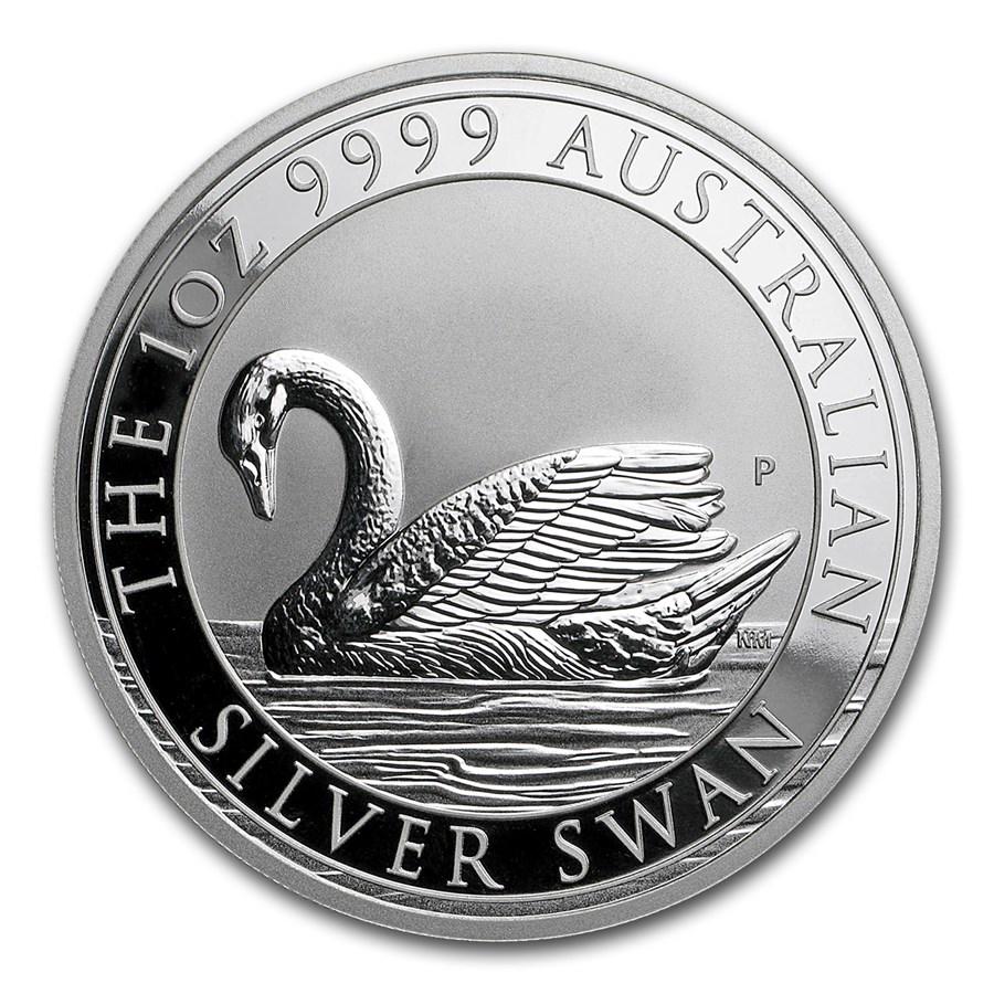 2017 Australia 1 oz Silver Swan BU (1 of 3)