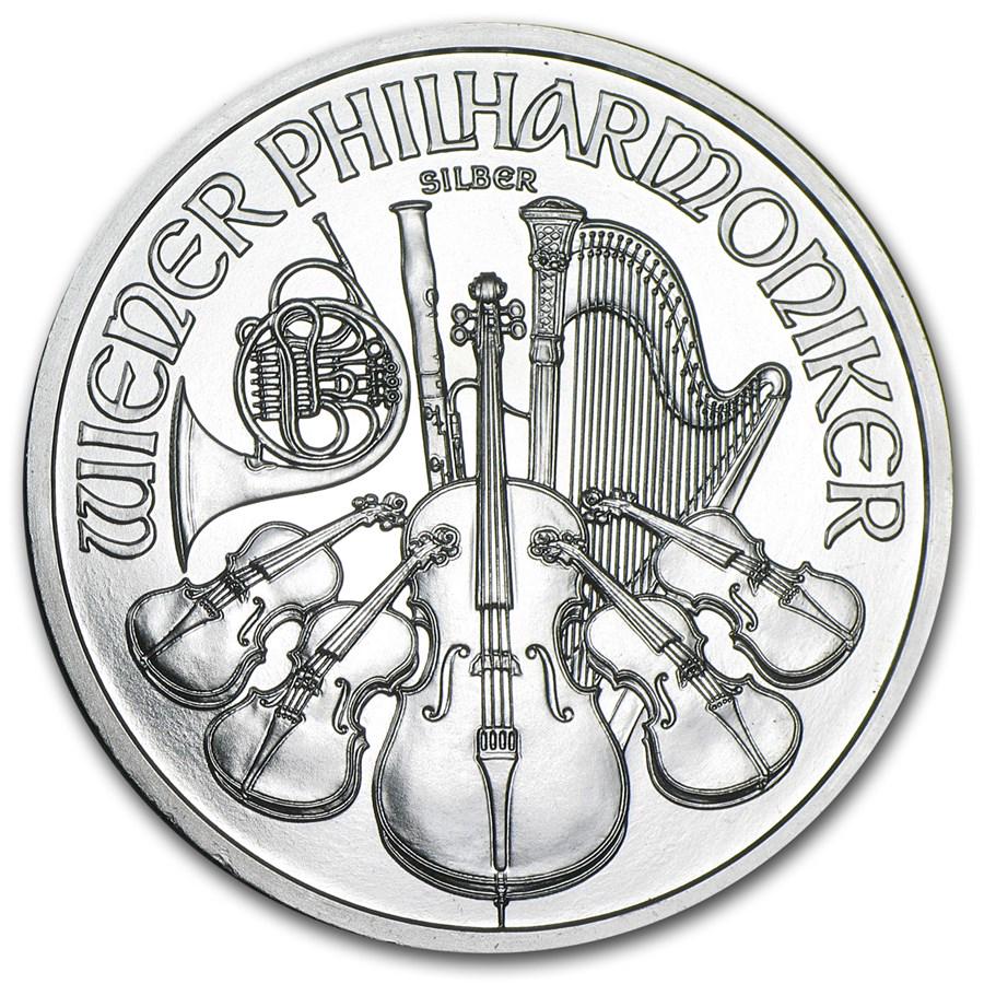 2011 Austria 1 oz Silver Philharmonic BU (1 of 2)