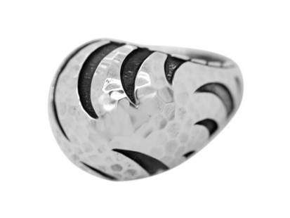 John Hardy womens Silver Small Dome Ring With Rose Wood: John Hardy womens Silver Small Dome Ring With Rose Wood Product Code: 22218CR Brand: John Hardy Condition: Pre-Owned Metal: Silver