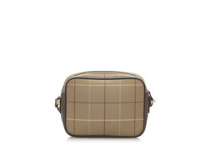 Burberry Plaid Canvas Shoulder Bag: Burberry Plaid Canvas Shoulder Bag Product Code: 1DBUSH020 Brand: Burberry Condition: Pre-Owned