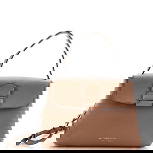 Burberry Camberley Top Handle Bag Leather Small: Burberry Camberley Top Handle Bag Leather Small , Exterior Color: Brown Interior Color: Black Exterior Material: Leather Interior Material: Fabric Hardware Color: Gold Accessories: Dust bag, Detach