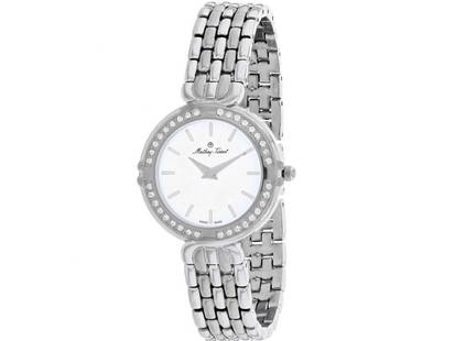 Mathey Tissot womens Classic: Mathey Tissot womens Classic Product Code: D6331AI-39B2A Brand: Mathey Tissot Condition: Never Worn Stainless steel case, Stainless steel bracelet, White dial, Quartz movement,Scratch resistant minera