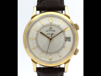 JAEGER LECOULTRE 10K Gold Filled Memovox Alarm Auto Date 38mm Watch: JAEGER LECOULTRE 10K Gold Filled Memovox Alarm Auto Date 38mm Watch Product Code: 166136313314-E Brand: Jaeger Le Coultre Condition: Pre-Owned Model: Jaeger-LeCoultre Memovox Item Specifics:Band Color