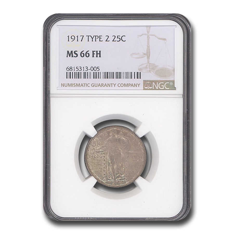 1917 Standing Liberty Quarter MS-66 Type II NGC (FH) (1 of 3)