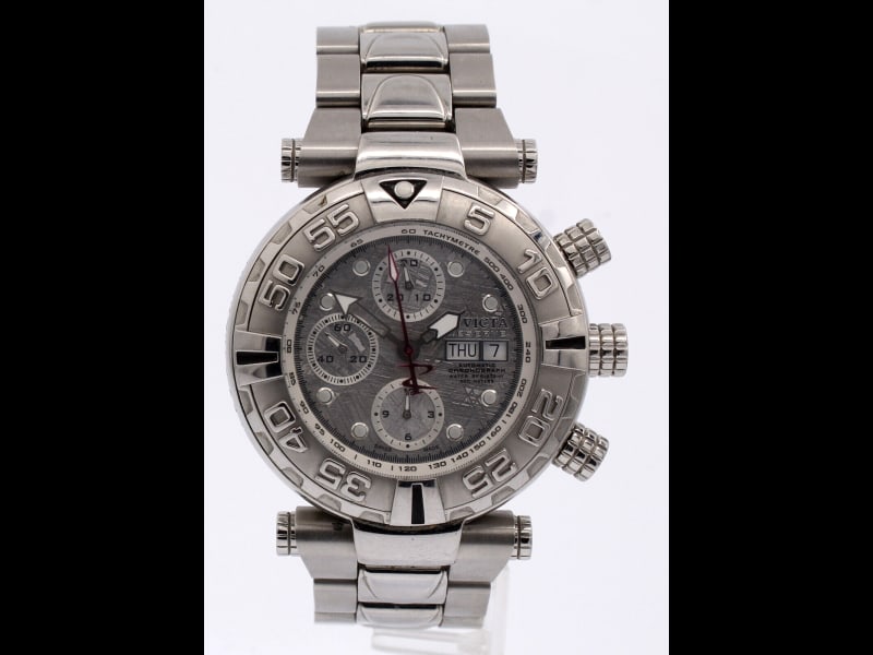 Invicta Subaqua Meteorite Dial Day Date Steel Automatic Watch: Invicta Subaqua Meteorite Dial Day Date Steel Automatic Watch Product Code: 195154347242-E Brand: Invicta Condition: Pre-Owned Model: Invicta Subaqua Invicta Subaqua Meteorite Dial Day Date Steel Auto