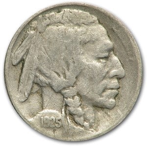 1925 Buffalo Nickel Fine (1 of 2)