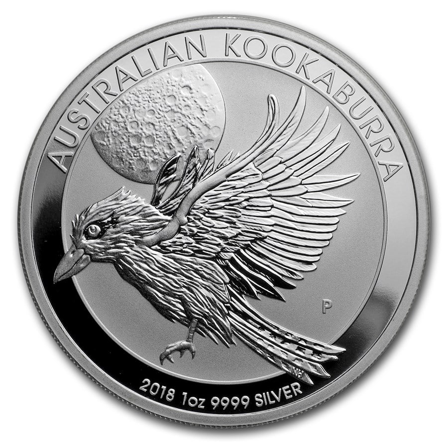 2018 Australia 1 oz Silver Kookaburra BU (1 of 4)
