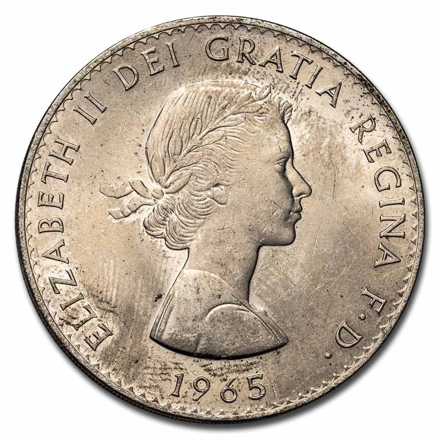 1965 Great Britain Crown Churchill BU (1 of 2)