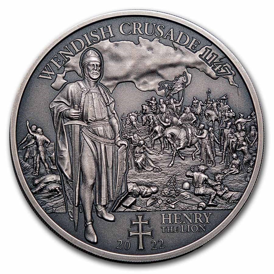 2022 Cook Islands Northern History of the Crusades; Wendish (1 of 5)