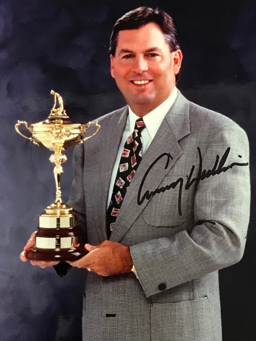 Lanny Wadkins Signed Golf 8x10 Photo Auction