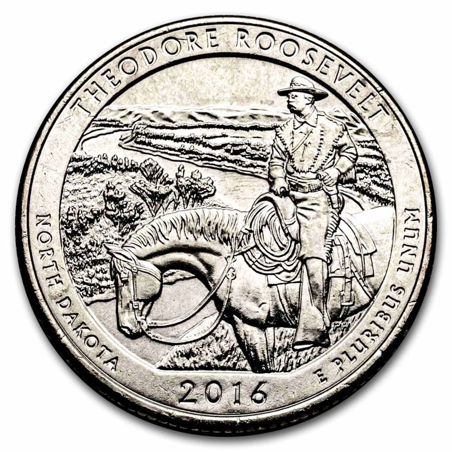 2016-P ATB Quarter Theodore Roosevelt National Park BU (1 of 2)