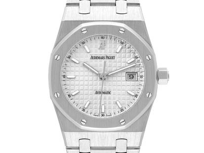 Audemars Piguet Royal Oak Silver Dial Steel Mens Watch: Audemars Piguet Royal Oak Silver Dial Steel Mens Watch Product Code: 47072-34CB0 Brand: Audemars Piguet Condition: Pre-Owned Audemars Piguet Royal Oak Silver Dial Steel Mens Watch Automatic self-windi