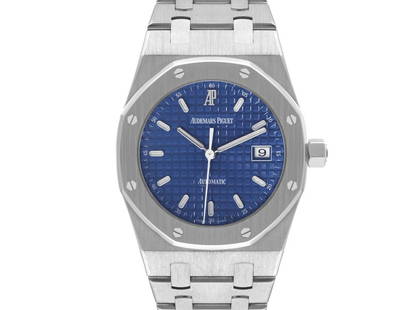 Audemars Piguet Royal Oak Blue Dial Steel Mens Watch: Audemars Piguet Royal Oak Blue Dial Steel Mens Watch Product Code: 52607-34CB0 Brand: Audemars Piguet Condition: Pre-Owned Audemars Piguet Royal Oak Blue Dial Steel Mens Watch Automatic self-winding m