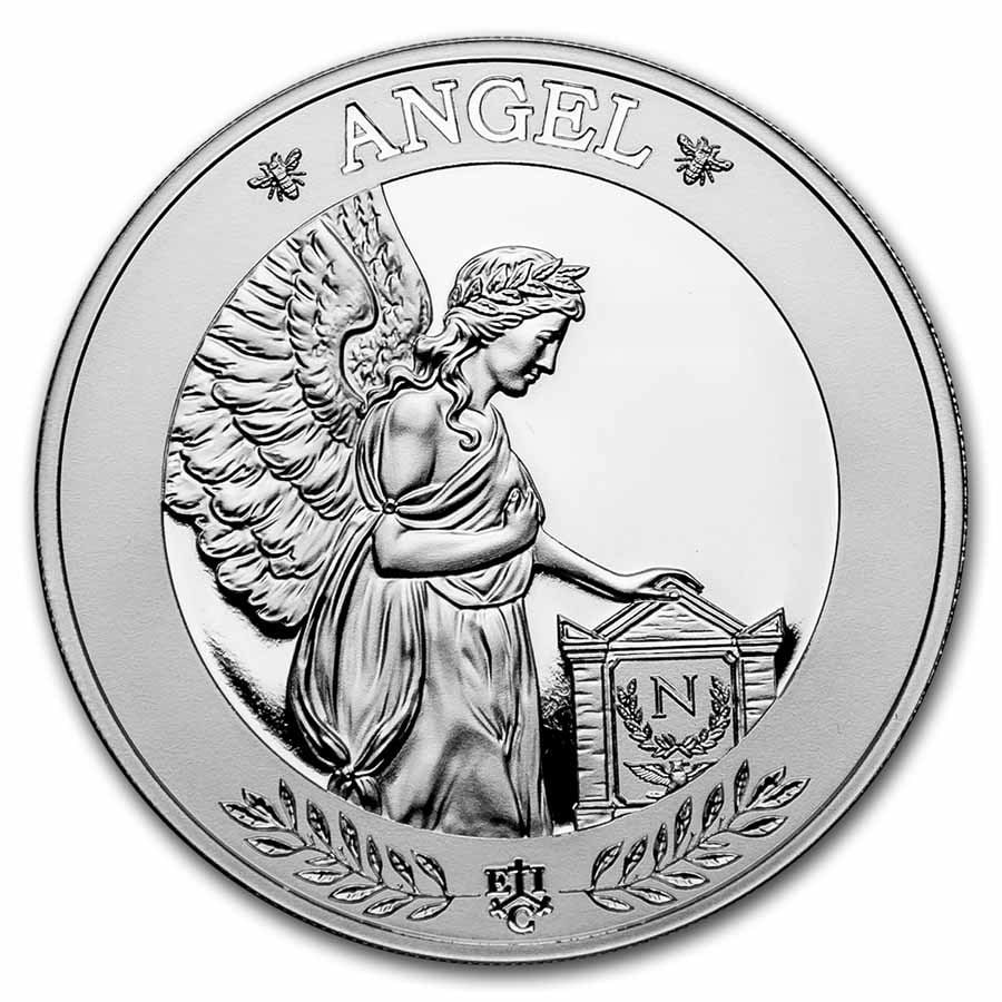 2021 St. Helena 1 oz Silver 1 Napoleon Angel Proof (1 of 6)
