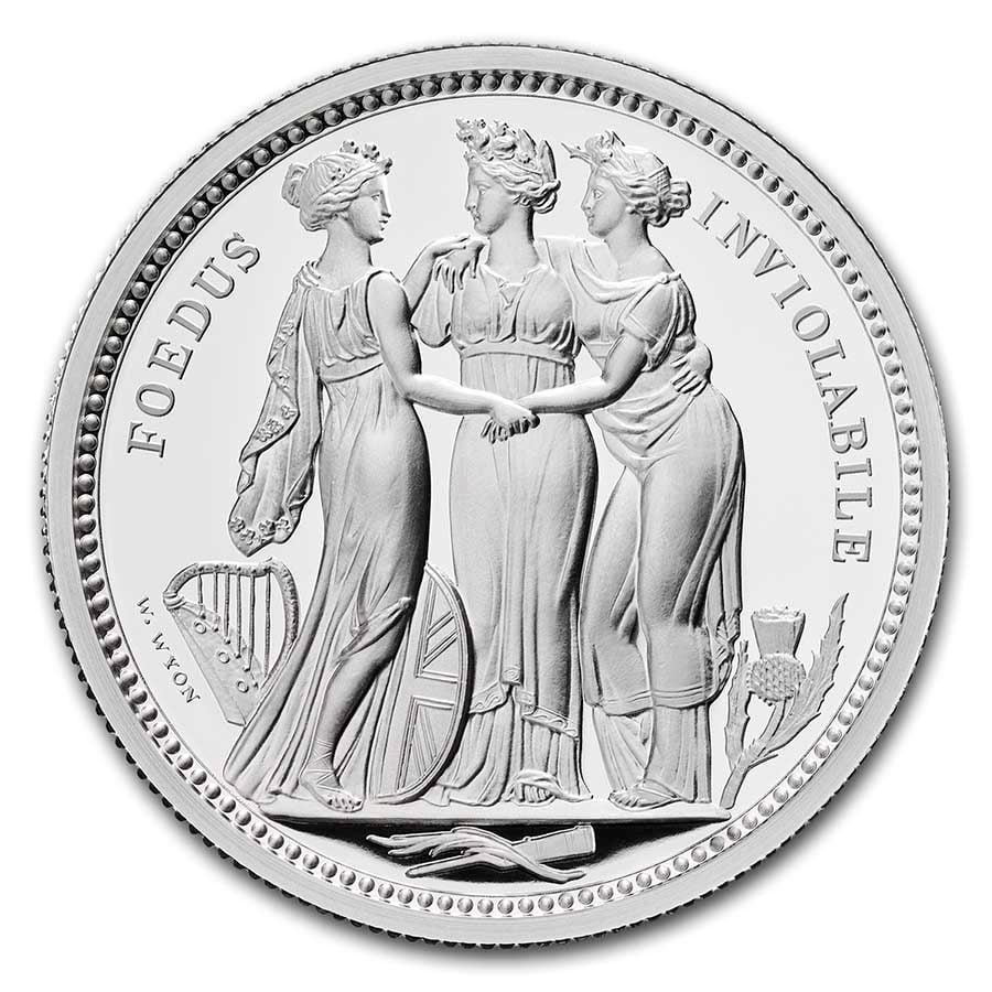 2020 Great Britain 2 oz Silver The Three Graces Proof: 2020 Great Britain 2 oz Silver The Three Graces Proof Product ID: 229175 Year: 2020 Grade: Proof Grade Service: None Denomination: 5 Pounds Mint Mark: Not Shown Metal Content: 2 troy oz <