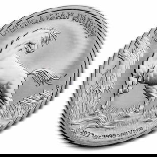2022 Australia 1 oz Silver Australian Brumby BU: 2022 Australia 1 oz Silver Australian Brumby BU Product ID: 256745 Year: 2022 Grade: Brilliant Unc Grade Service: None Denomination: 1 Dollar Mint Mark: P - Perth Metal Content: 1 troy oz