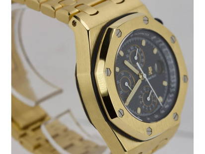 Audemars Piguet 25721BA.OO.1000BA.02.A 42MM Yellow Gold Offshore With Blue Dial: Audemars Piguet 25721BA.OO.1000BA.02.A 42MM Yellow Gold Offshore With Blue Dial Product Code: AUDEMARSPI-63063994C0FA4 Brand: Audemars Piguet Condition: Pre-Owned Audemars Piguet 25721BA.OO.1000BA.02.