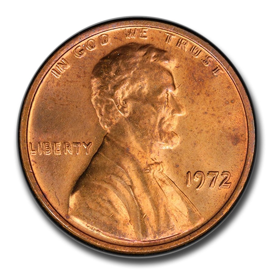 1972 Lincoln Cent Double Die Obverse MS-64 PCGS (Red/Brown): 1972 Lincoln Cent Double Die Obverse MS-64 PCGS (Red/Brown) Product ID: 158176 Year: 1972 Grade Service: PCGS Denomination: 1 Cent Metal Content: 0 troy oz Purity: N/A Thickness: 1.5 mm <