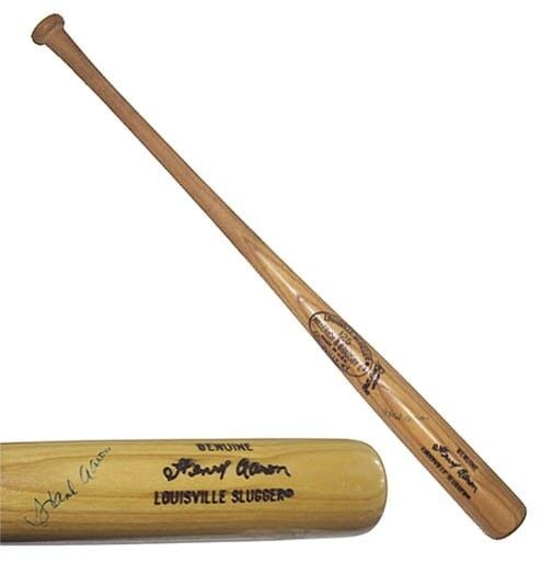 Hank Aaron Braves Signed Louisville Slugger Pro Model Bat Auto HOF JSA LOA: Hank Aaron Braves Signed Louisville Slugger Pro Model Bat Auto HOF JSA LOA Hank Aaron Braves Signed Louisville Slugger Pro Model Bat Auto HOF JSA LOA RBJ no:7260310863960