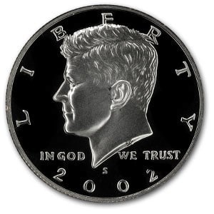 2002-S Kennedy Half Dollar Gem Proof (1 of 2)