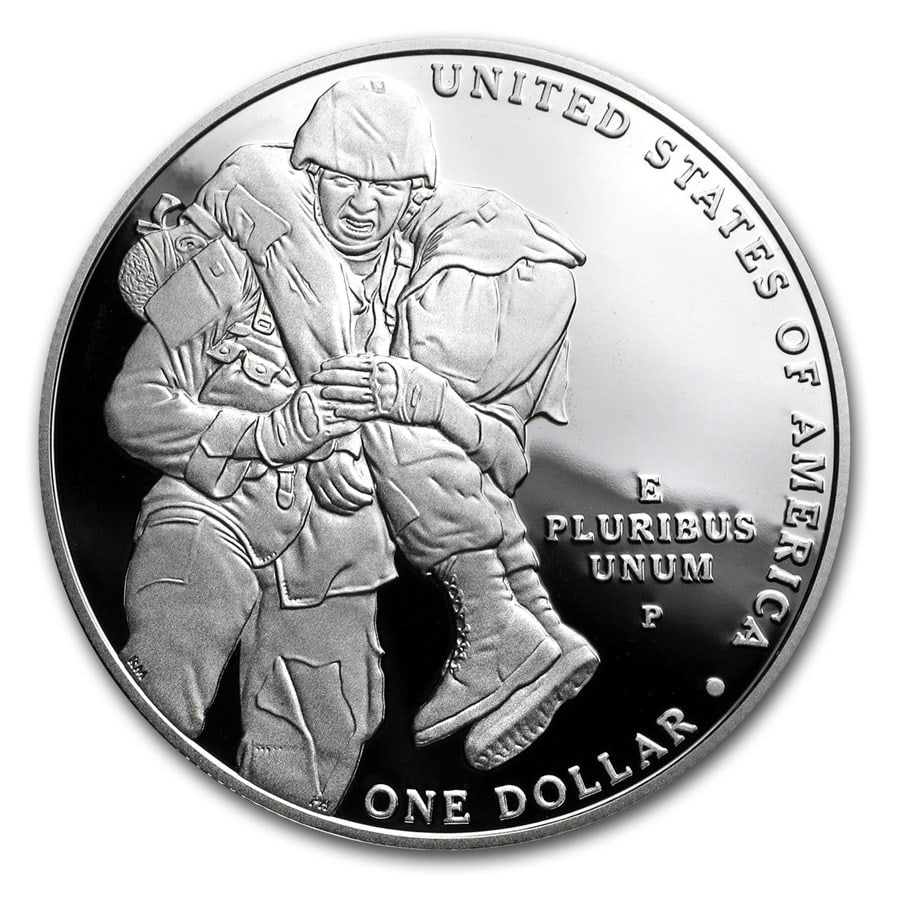 2011-P Medal of Honor $1 Silver Commem Proof (Capsule Only) (1 of 2)