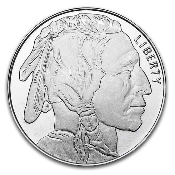 1 oz Silver Round - Buffalo (1 of 3)