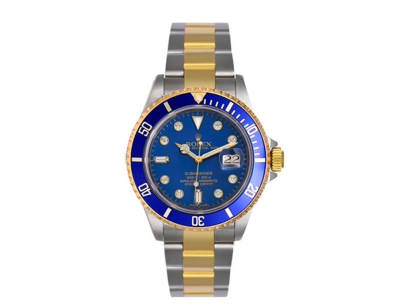 Rolex Submariner Diamond Pre-Owned 16613 LD (1 of 1)