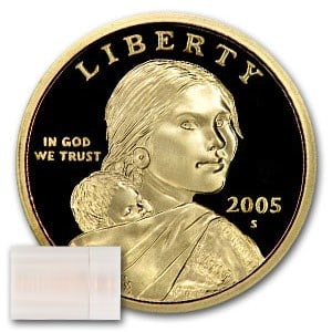 2006-S Sacagawea Dollar 20-Coin Roll Proof (1 of 1)