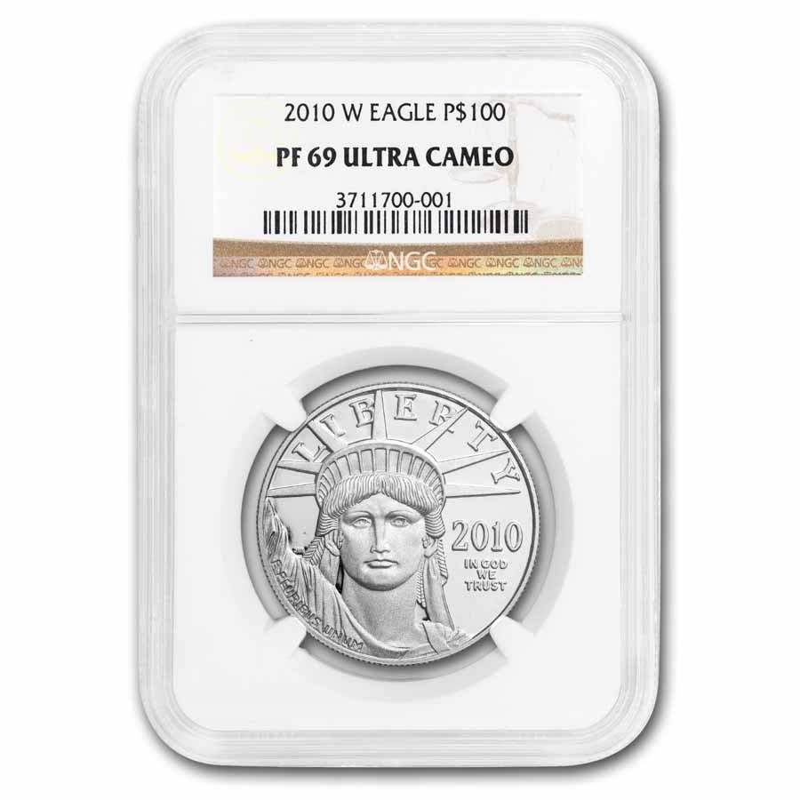2010-W 1 oz Proof American Platinum Eagle PF-69 NGC (1 of 3)