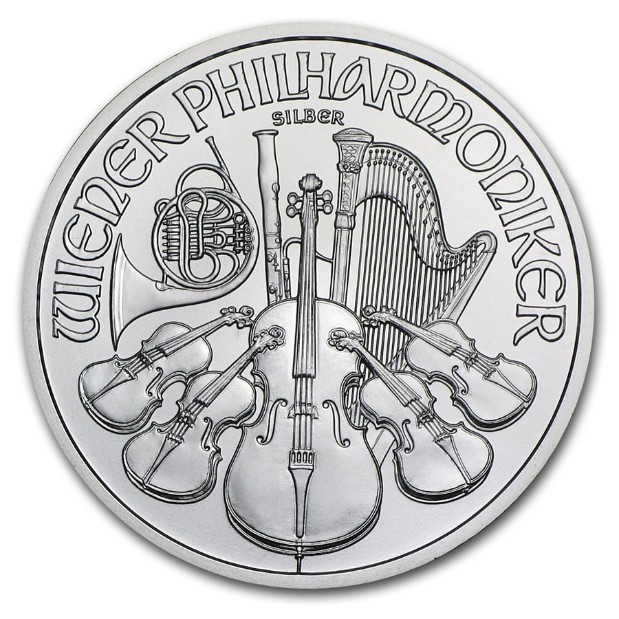 2012 Austria 1 oz Silver Philharmonic BU (1 of 2)