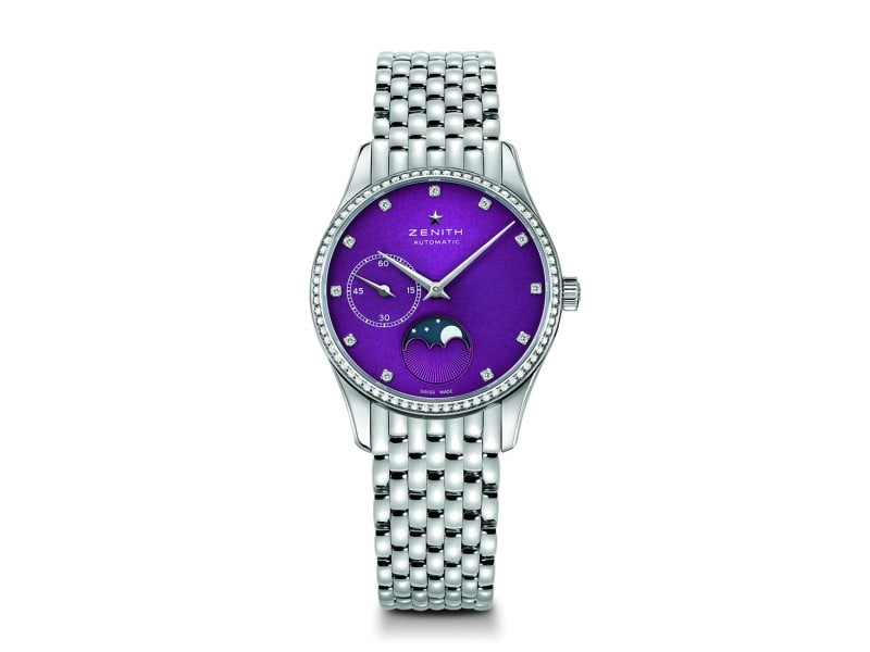 ZENITH Elite Lady Moonphase 16.2310.692/92.M2310 Steel Bracelet 33mm Womens Watch (1 of 1)