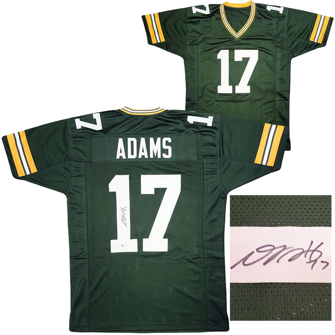 GREEN BAY PACKERS DAVANTE ADAMS AUTOGRAPHED GREEN JERSEY BECKETT WITNESS 209047: GREEN BAY PACKERS DAVANTE ADAMS AUTOGRAPHED GREEN JERSEY BECKETT WITNESS 209047 GREEN BAY PACKERS DAVANTE ADAMS AUTOGRAPHED GREEN JERSEY BECKETT WITNESS 209047 SKU: RBJ7348086407256