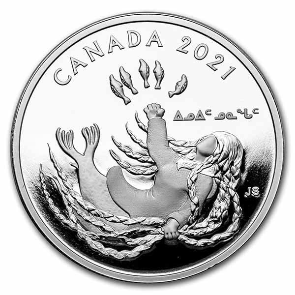 2021 Canada 1 oz Silver $20 Generations: Inuit Nunangat (1 of 6)