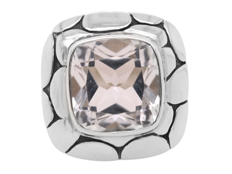 John hardy deals white topaz ring