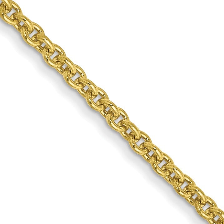 10K Yellow Gold 1.4mm Cable Chain - 22 in. (1 of 3)