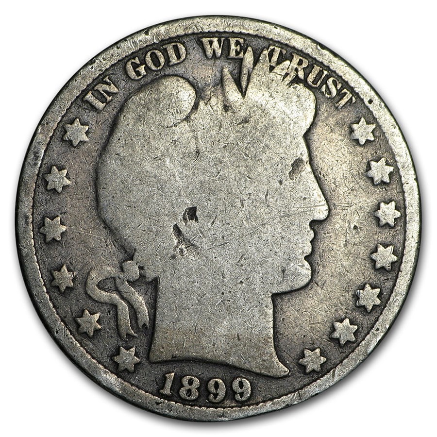 1899 Barber Half Dollar AG (1 of 2)