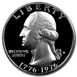 1976-S 40% Silver Washington Quarter Gem Proof (1 of 2)