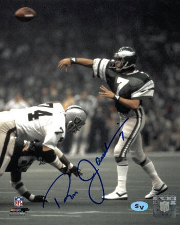 Ron Jaworski signed Philadelphia Eagles 8X10 Photo #7 - COA (1 of 1)